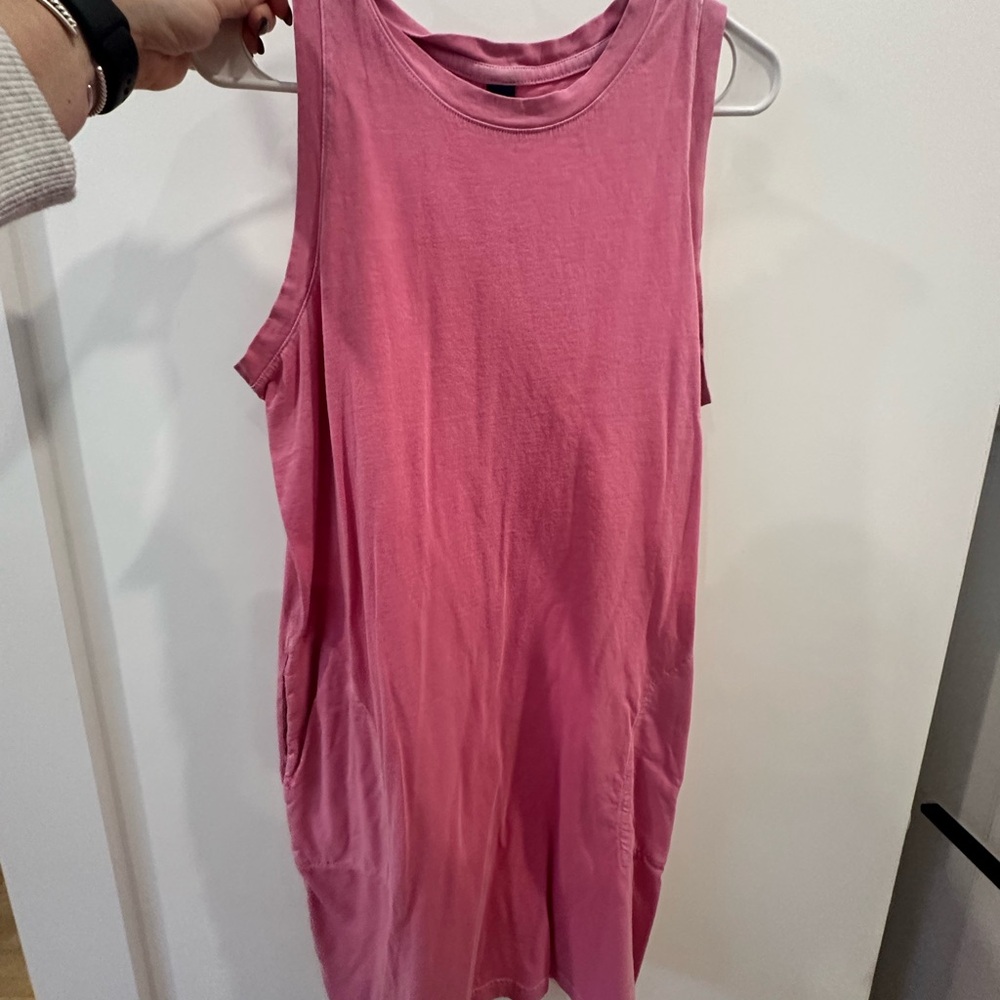 Vibrant Pink Sleeveless Women's Tank Top